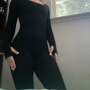 black body suit “soo slick”